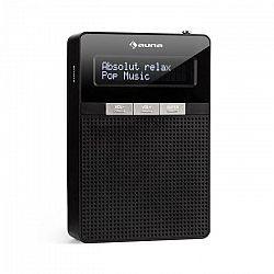 Auna DigiPlug DAB, rádio do zásuvky, DAB+, FM/PLL, BT, LCD displej, čierne