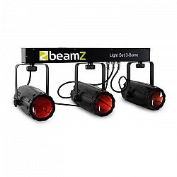 Beamz 3-Some, osvetľovací set, 4 časti, LED