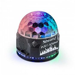 Beamz PLS10 Jellyball, 3 x 1 W a LED kruh so 48 RGB LED diódami , BT, MP3 prehrávač