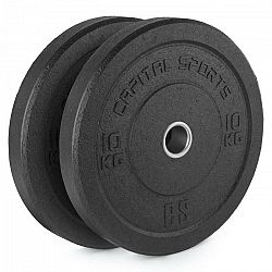 Capital Sports Renit, hi temp gumový kotúč, 50,4 mm, hliníkové jadro, guma, 2 x 10 kg