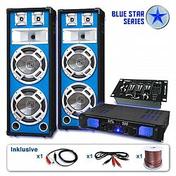 Electronic-Star Ozvučovací set Blue Star Series Bassveteran USB, 1200 W