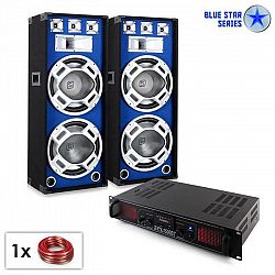 Electronic-Star PA Set Blue Star Series "Beatsound Bluetooth MP3", 1500 W